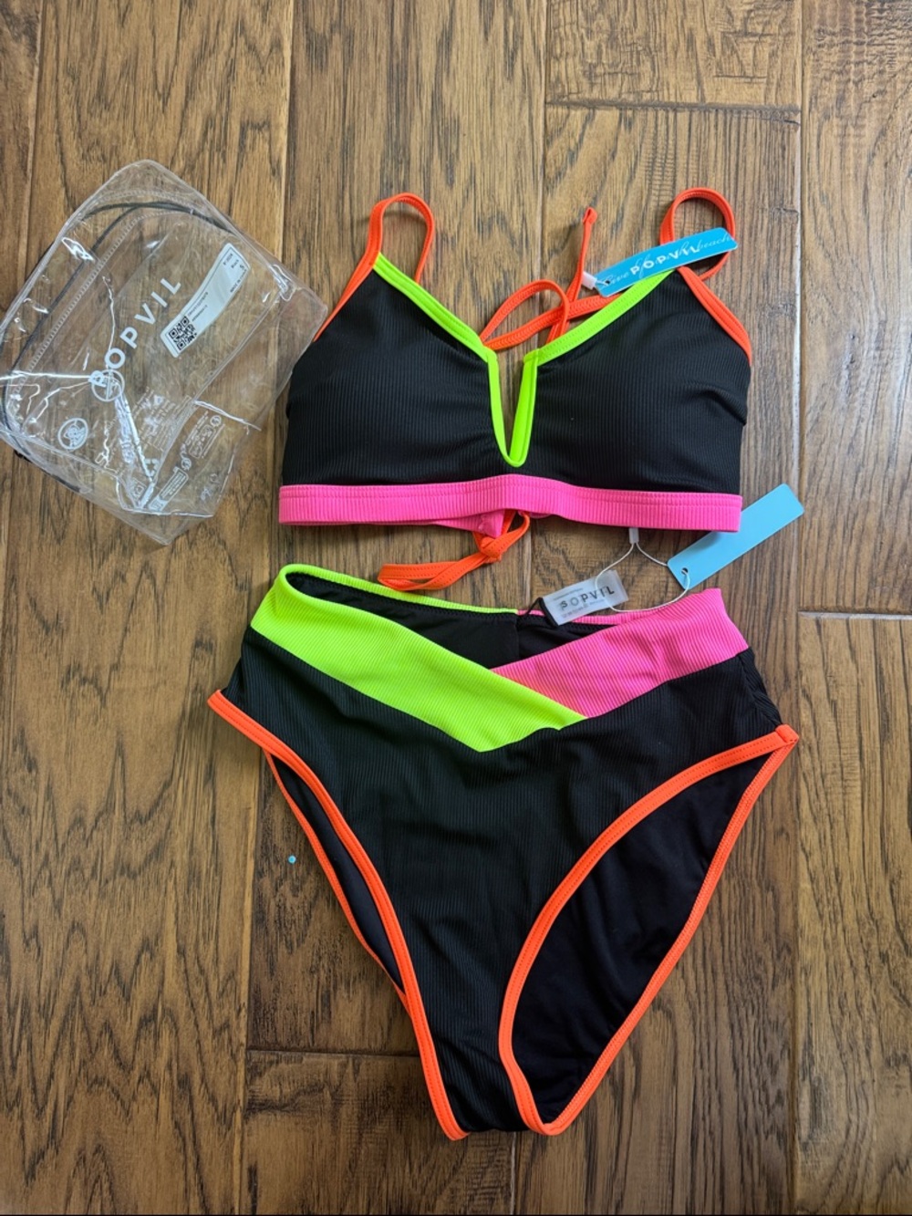 Popvil V-wire support bikini